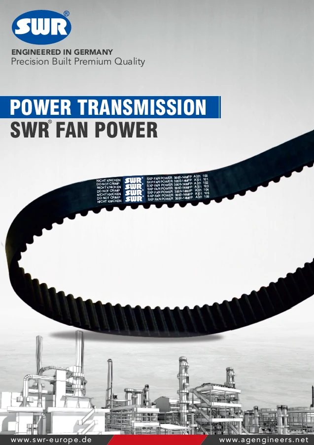 SWR Fan Power Catalogue